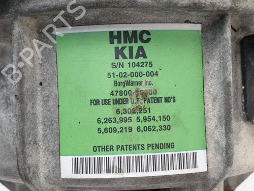 Rear differential HYUNDAI SANTA FÉ II (CM) 2.7 V6 GLS 4x4 | BP6943735M24 