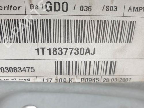 Front right window mechanism VW TOURAN (1T1, 1T2) 1.9 TDI | BP27885001C23 
