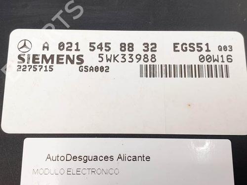 Electronic module MERCEDES-BENZ E-CLASS (W210) E 55 AMG (210.074) | BP25139554M83 