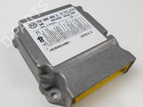 Airbag styreenhed VW TOURAN (1T1, 1T2) 1.9 TDI (105 hp) 27884983