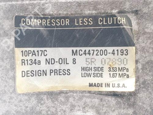AC compressor NISSAN TERRANO II (R20) 2.7 TDi 4WD | BP9093712M34 