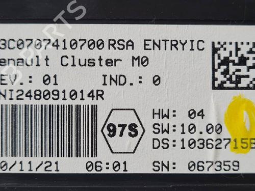 Instrument cluster DACIA DUSTER (HM_) 1.0 TCe 90 (HMM6) | BP25752346C47  - Image 5