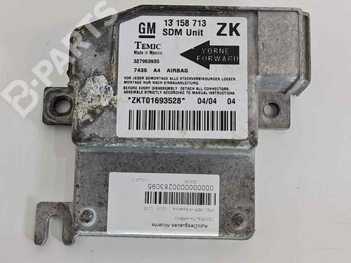 Used ECU airbags ECU airbags OPEL MERIVA A MPV (X03) 1.7 CDTI (E75) (100 hp) 6991697 6991697