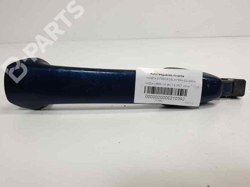 Used Front left exterior door handle MAZDA 3 (BK) 1.6 DI Turbo (109 hp) 6854712