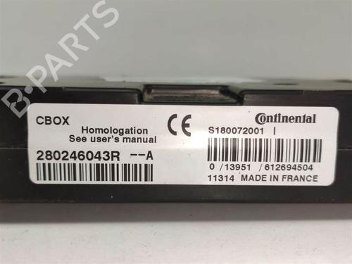 Electronic module RENAULT MEGANE III Grandtour (KZ0/1) 2.0 dCi (KZ0Y) | BP9807412M83 