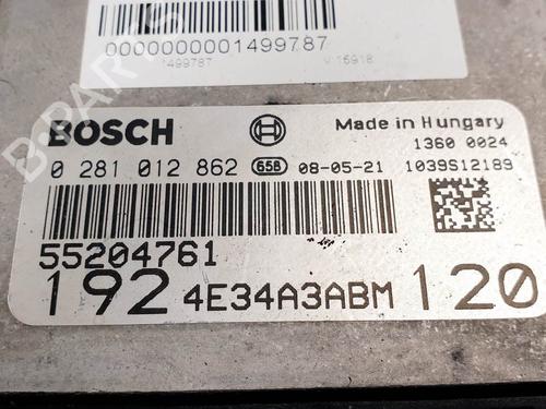 Engine control unit (ECU) FIAT STILO Multi Wagon (192_) 1.9 D Multijet | BP25117137M57 - Image 3