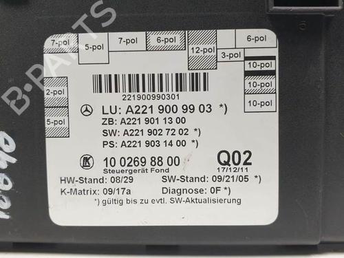 Electronic module MERCEDES-BENZ S-CLASS (W221, V221) S 350 BlueTec (221.026, 221.126) | BP11349442M83