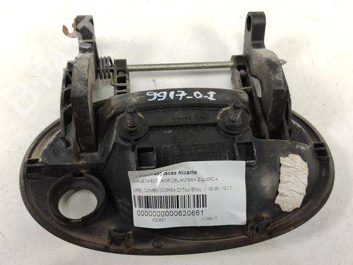 Front left exterior door handle OPEL COMBO Box Body/MPV 1.3 CDTI 16V | BP9968171C128 
