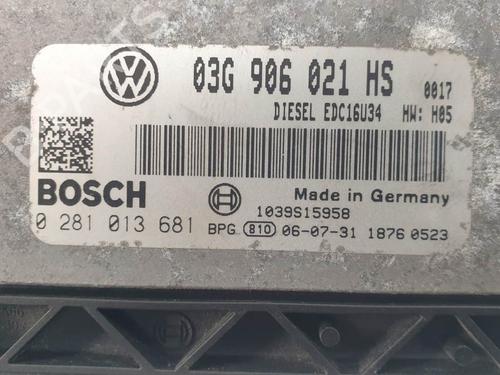 Engine control unit (ECU) VW CADDY III Box Body/MPV (2KA, 2KH, 2CA, 2CH) 1.9 TDI | BP24934465M57 - Image 6