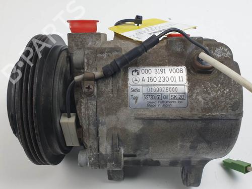 AC compressor SMART CABRIO (450) 0.6 (S1OLA1, 450.441, 450.442, 450.443) | BP25611659M34 - Image 5