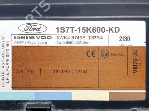 Comfort control module FORD MONDEO III (B5Y) 2.0 16V TDDi / TDCi | BP25117211M56 