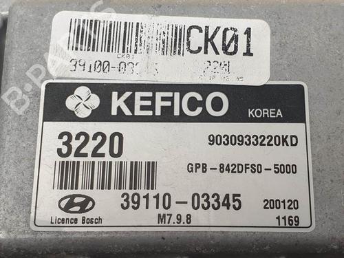 Engine control unit (ECU) HYUNDAI i20 I (PB, PBT) 1.2 | BP25138300M57 - Image 2