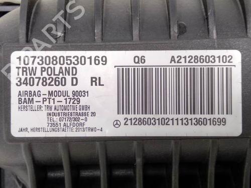 Passenger airbag MERCEDES-BENZ E-CLASS (W212) E 220 CDI / BlueTEC (212.001, 212.002) | BP7517484C10 