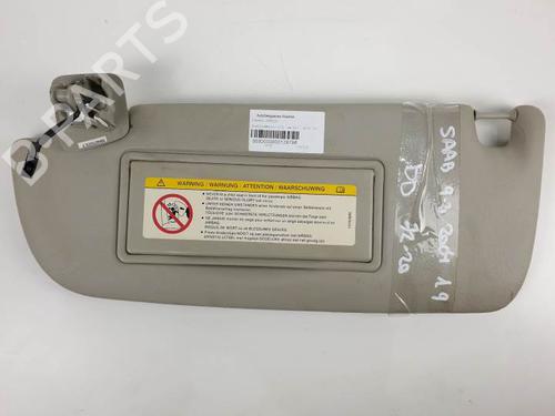 Used Right sun visor SAAB 9-3 (YS3F, E79, D79, D75) 1.9 TiD (150 hp) 6841804