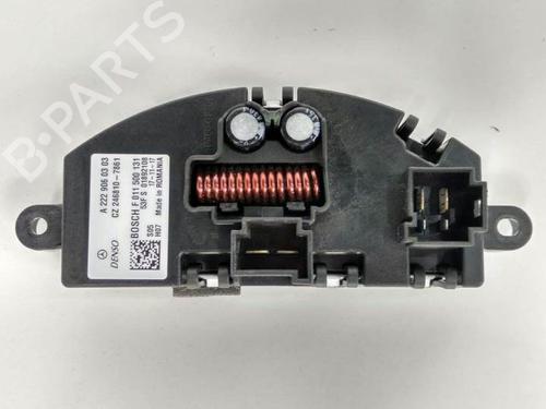 Heater resistor MERCEDES-BENZ GLA-CLASS (X156) GLA 220 d 4-matic (156.905) | BP11648650M108 