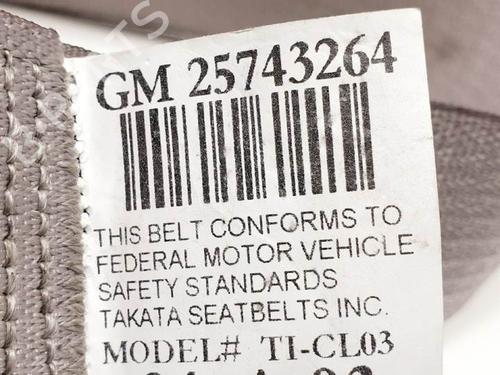 Rear left seatbelt CADILLAC CTS 3.2 | BP16307463I29 