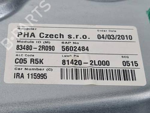 Rear right window mechanism HYUNDAI i30 Estate (FD) 1.6 CRDi | BP30998468C25