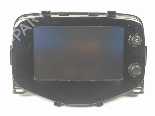 Used Radio CITROËN C1 II (PA_, PS_) 1.2 VTi 82 (82 hp) 24516131