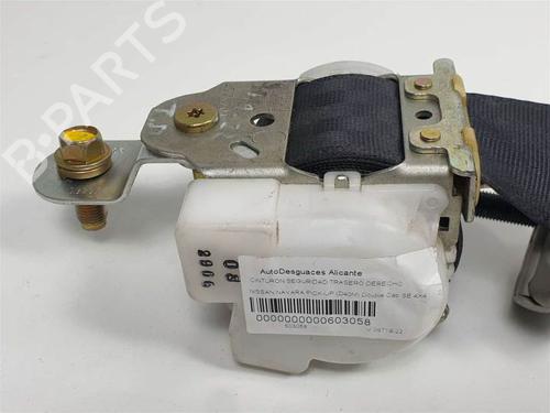 Rear right seatbelt NISSAN NAVARA NP300 (D40) 2.5 dCi 4WD | BP10239142I28 