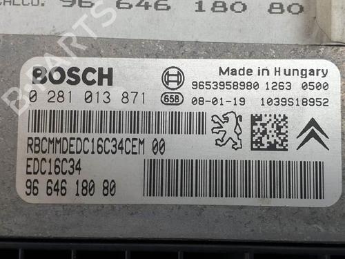 Engine control unit (ECU) CITROËN C4 I (LC_) 1.6 HDi | BP24934627M57 