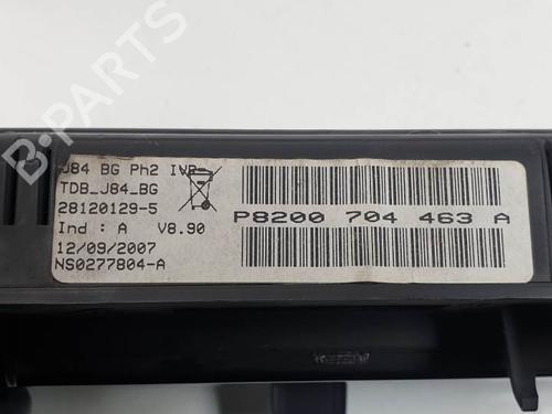 Kombinert Instrument RENAULT SCÉNIC II (JM0/1_) 1.5 dCi (JM1E, JM16) | BP28448036C47