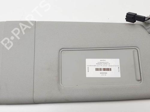 Right sun visor VW GOLF PLUS V (5M1, 521) 1.6 TDI | BP24935280I2  - Image 5