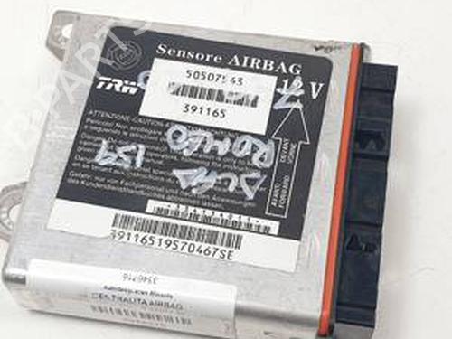 Airbag styreenhed ALFA ROMEO 159 (939_) 1.9 JTDM 16V (939AXC1B, 939AXC12) (150 hp) 31272411