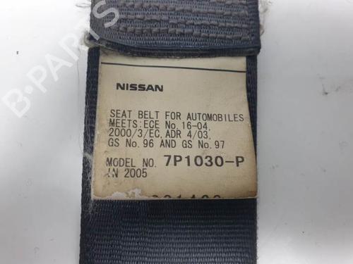 Front right seatbelt NISSAN NAVARA NP300 (D40) 2.5 dCi | BP11271684I25 