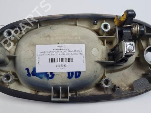 Front right exterior door handle KIA CARNIVAL II (GQ) 2.9 TDi | BP27525836C129 