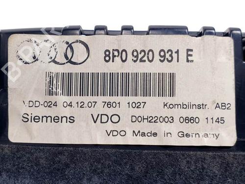 Instrument cluster AUDI A3 (8P1) 1.9 TDI | BP24263258C47 
