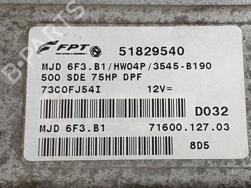 Engine control unit (ECU) FIAT 500 (312_) 1.3 D Multijet (312AXB1A) | BP30959203M57 - Image 5