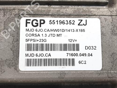 Engine control unit (ECU) OPEL CORSA C (X01) 1.3 CDTI (F08, F68) | BP26030273M57 - Image 4