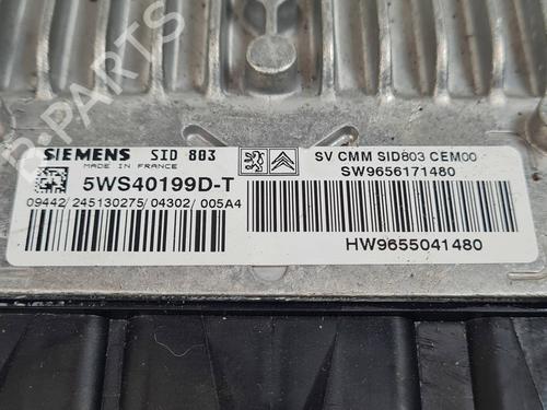 Engine control unit (ECU) CITROËN C5 II (RC_) 2.0 HDi (RCRHRH) | BP30763426M57 - Image 2