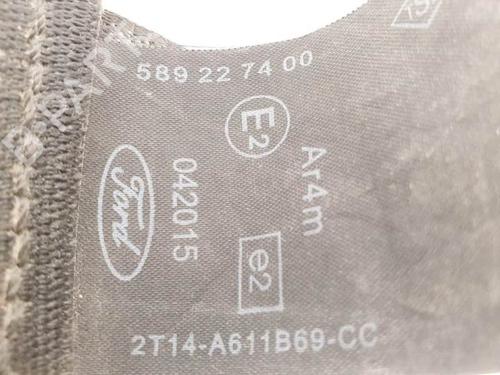 Rear left seatbelt FORD TOURNEO CONNECT 1.8 TDCi | BP17663511I29 