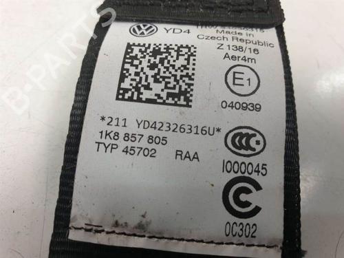 Rear left seatbelt VW SCIROCCO III (137, 138) 1.4 TSI | BP9977448I29 