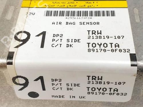 ECU airbags TOYOTA COROLLA Verso (ZER_, ZZE12_, R1_) 2.0 D-4D (CUR10_, CUR10R) | BP25137716M53 
