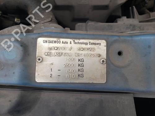 Front right interior door handle DAEWOO KALOS (KLAS) 1.4 | BP19058882I14 - Image 6