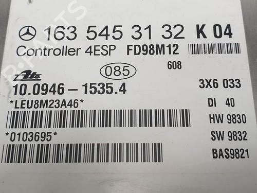 Elektronisk modul MERCEDES-BENZ M-CLASS (W163) ML 320 (163.154) | BP16480094M83 