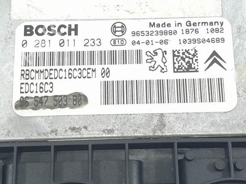 Engine control unit (ECU) CITROËN XSARA PICASSO (N68) 1.6 HDi | BP28027672M57 