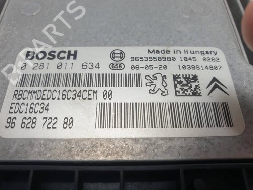 Engine control unit (ECU) PEUGEOT 307 Break (3E) 1.6 HDi 110 | BP38433612M57 - Image 4