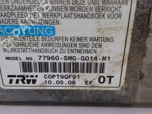 ECU airbags HONDA CIVIC VIII Hatchback (FN, FK) 2.2 CTDi (FK3) | BP8260670M53 