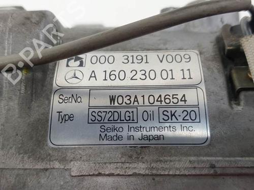 AC compressor SMART CITY-COUPE (450) 0.7 (450.352, 450.353) | BP13627039M34 