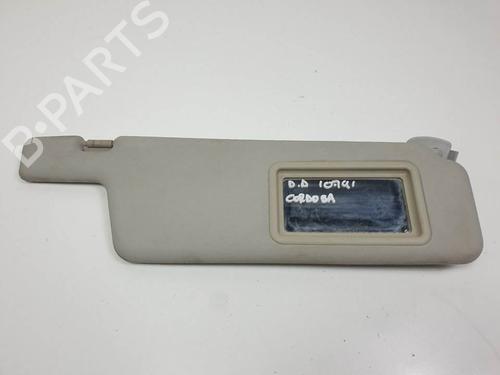 Used Right sun visor Right sun visor SEAT CORDOBA (6K1, 6K2) 1.6 i (75 hp) 11272181 11272181