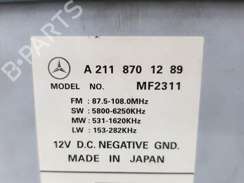 Radio MERCEDES-BENZ E-CLASS T-Model (S211) E 320 T 4-matic (211.282) | BP8683739E6 