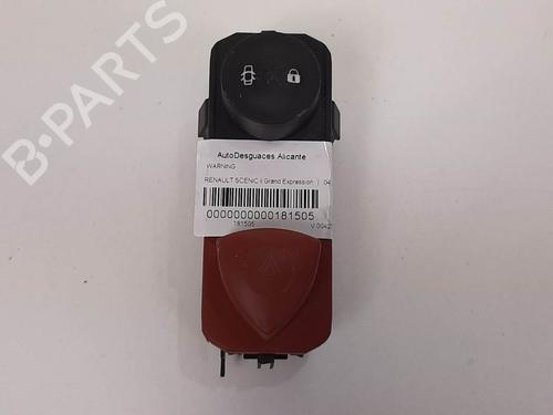 Used Warning switch Warning switch RENAULT SCÉNIC II (JM0/1_) 2.0 (JM05, JM0U, JM1N, JM1U, JM2V) (135 hp) 6850506 6850506