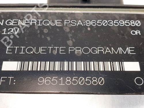 Engine control unit (ECU) CITROËN BERLINGO / BERLINGO FIRST MPV (MF_, GJK_, GFK_) 1.9 D (MFDJY) | BP17164923M57 