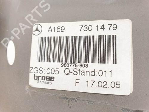 Rear right window mechanism MERCEDES-BENZ A-CLASS (W169) A 200 CDI (169.008, 169.308) | BP12376658C25 