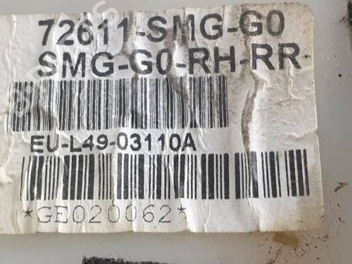 Rear right lock HONDA CIVIC VIII Hatchback (FN, FK) 2.2 CTDi (FK3) | BP15193126C99 