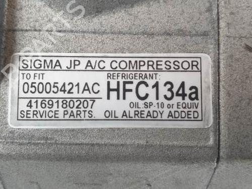 AC compressor CHRYSLER VOYAGER / GRAND VOYAGER IV (RG) 2.8 CRD | BP25611701M34 
