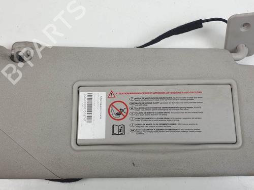 Right sun visor CITROËN C5 III (RD_) 2.0 HDi 165 (RDRHHA, RDRHH8) | BP24930996I2  - Image 8